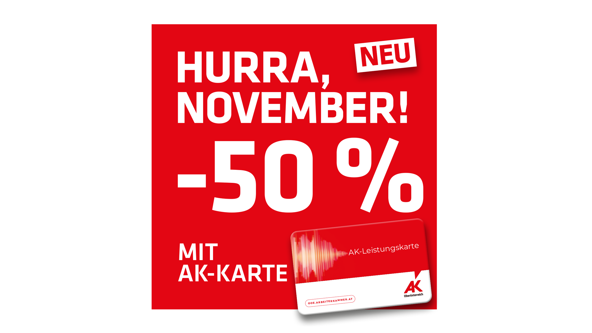 Arbeiterkammer Oberösterreich AK Tickets